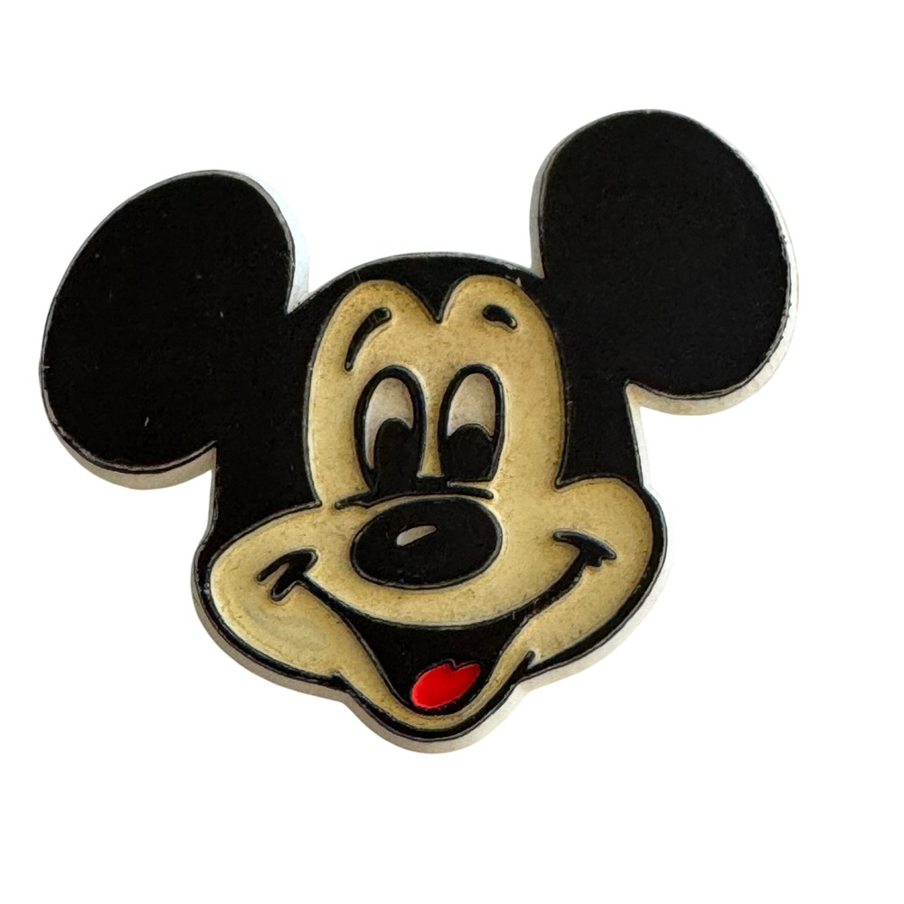 Vintage Mickey Mouse Head Disney Pin Collectible Enamel‎ Metal